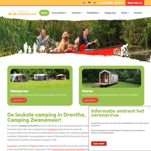 Camping en Rekreatiebedrijf Zwanemeer