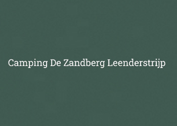 Camping De Zandberg Leenderstrijp